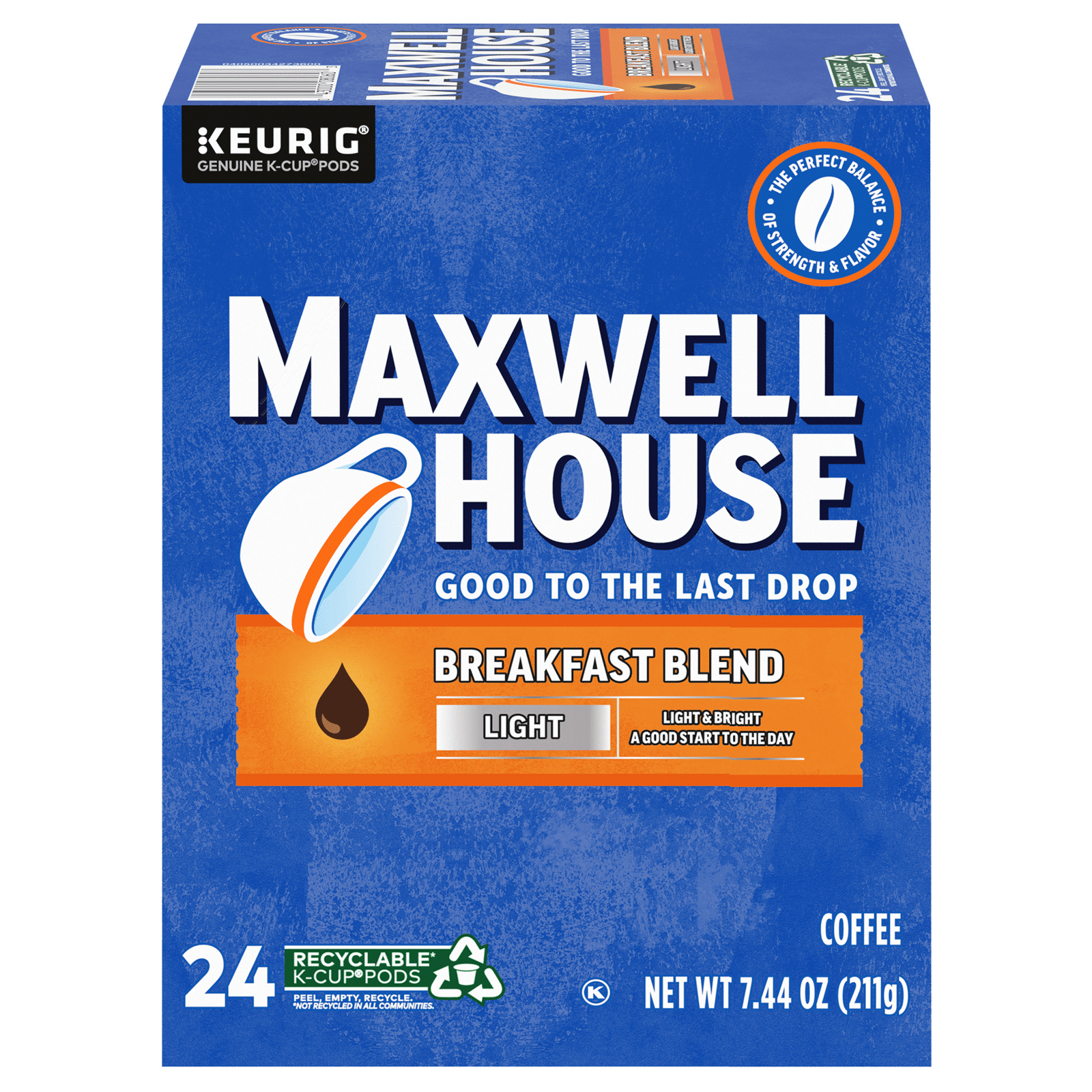 Maxwell House Breakfast Blend Light