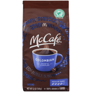 McCafe Ground 100% Arabica Coffee Medium-Dark Roast Colombian