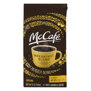 McCafe Ground 100% Arabica Coffee Light Roast Breakfast Blend