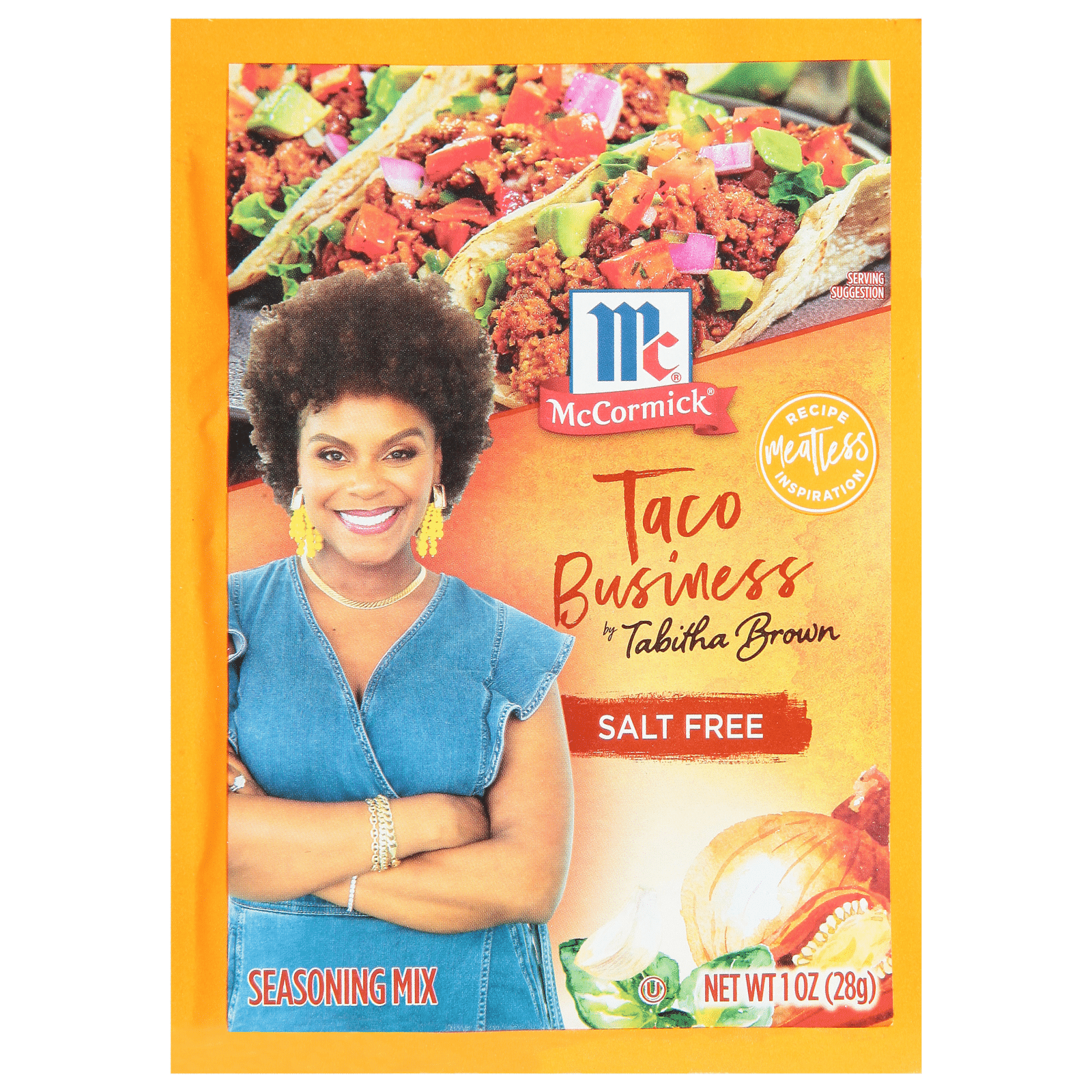 McCormick Salt Free Taco Business Seasoning Mix