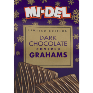 MI-DEL Covered Grahams Dark Chocolate