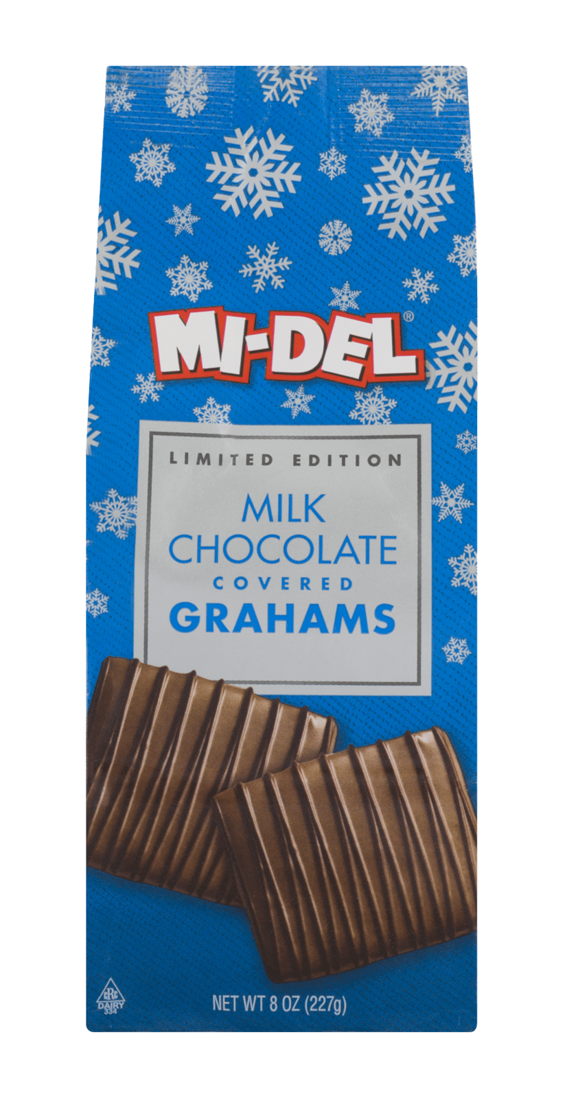MI-DEL Covered Grahams Milk Chocolate