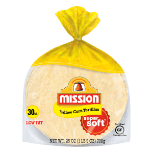 Mission Super Soft Tortillas Yellow Corn