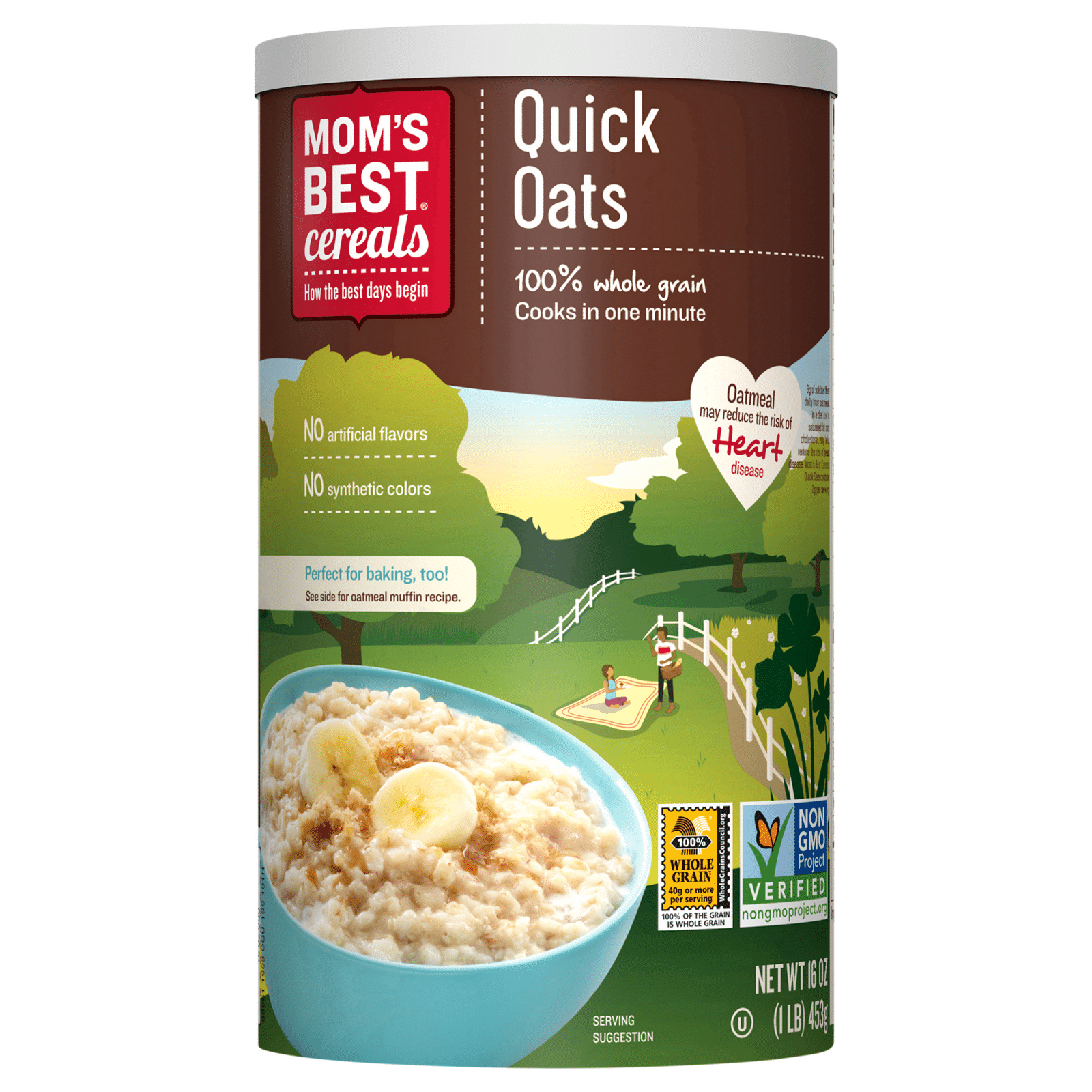 Mom's Best Cereals Oats Quick