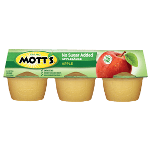 Mott's Applesauce Unsweetened Apple Cups