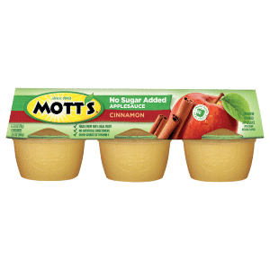 Mott's No Sugar Added Cinnamon Applesauce