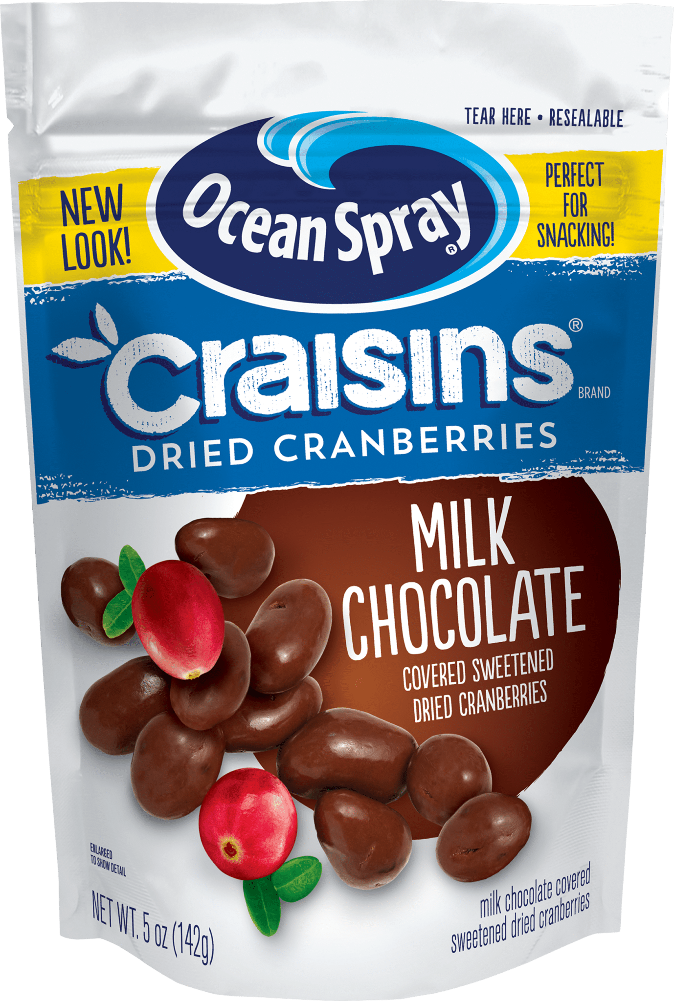 Ocean Spray Craisins Cranberries Milk Chocolate Covered Dried