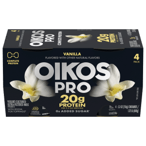 Oikos Pro Vanilla Yogurt-Cultured Ultra-Filtered Milk Cups