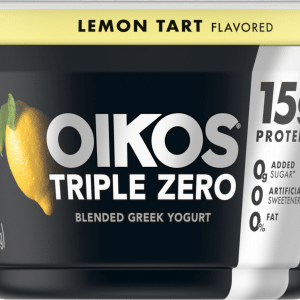 Oikos Triple Zero Greek Yogurt Lemon Tart