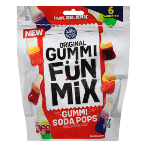 The Gummi Factory Original Gummi Fun Mix Gummi Soda Pops