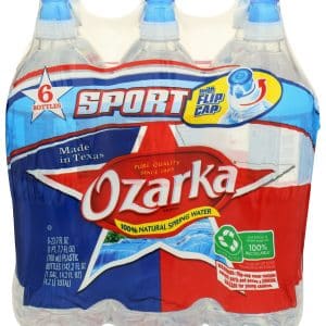 Ozarka Brand 100% Natural Spring Water 6 Each