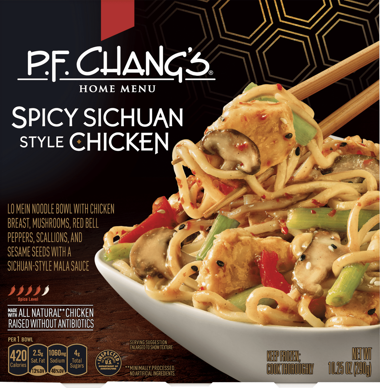 P F Changs Home Menu Spicy Sichuan Style Chicken