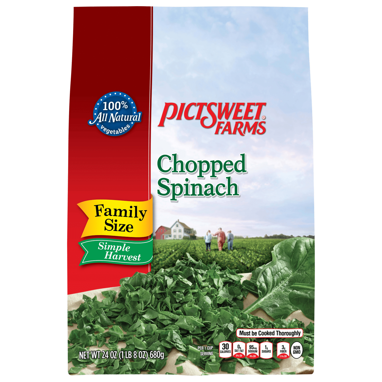 Pictsweet Farms Chopped Spinach