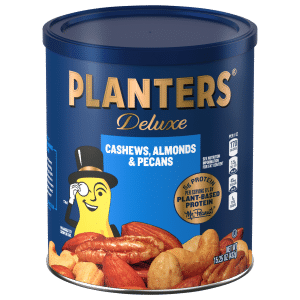 Planters Deluxe Cashews Almonds and Pecans