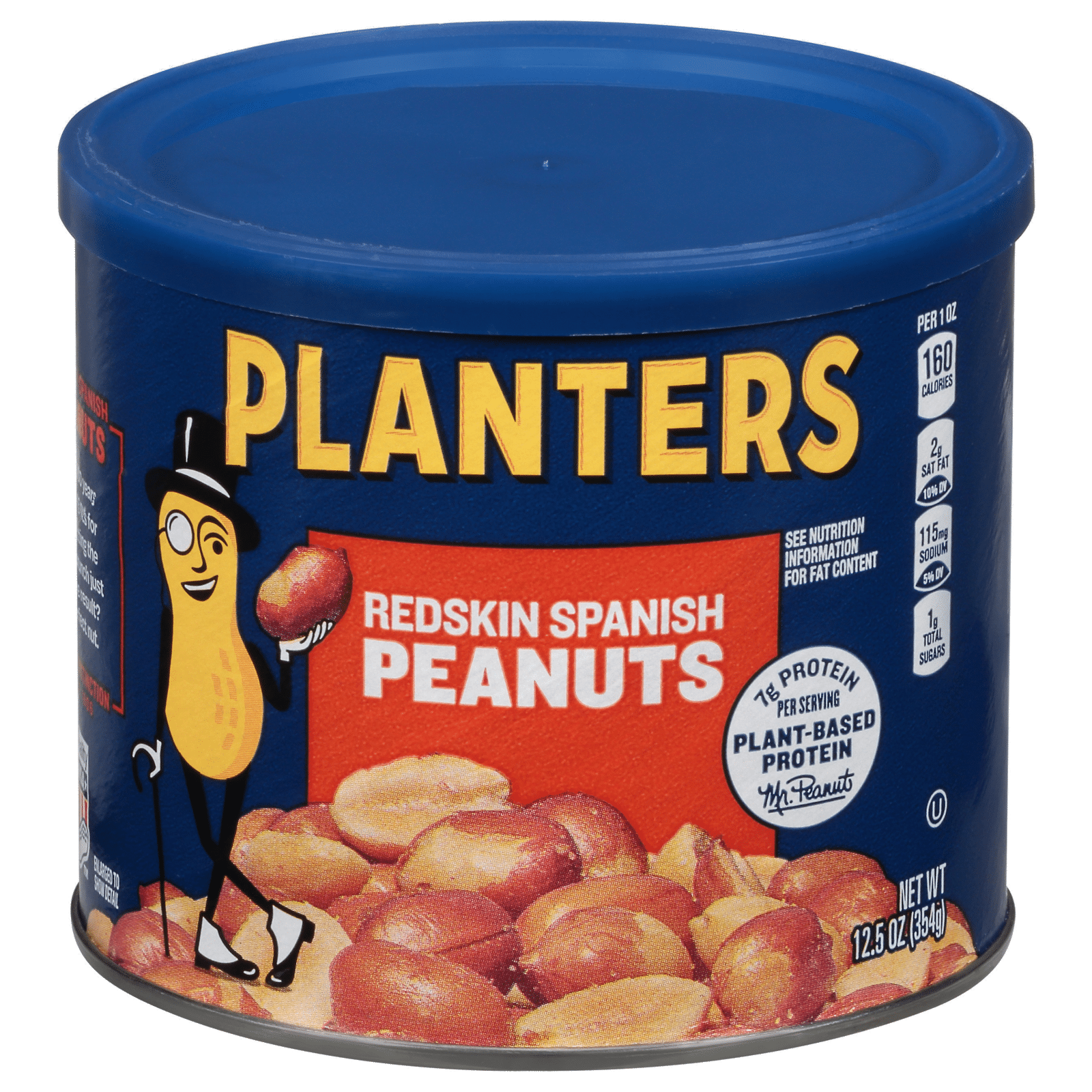 Planters Peanuts Redskin Spanish