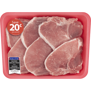 Pork Center Cut Loin Chops Bone-In