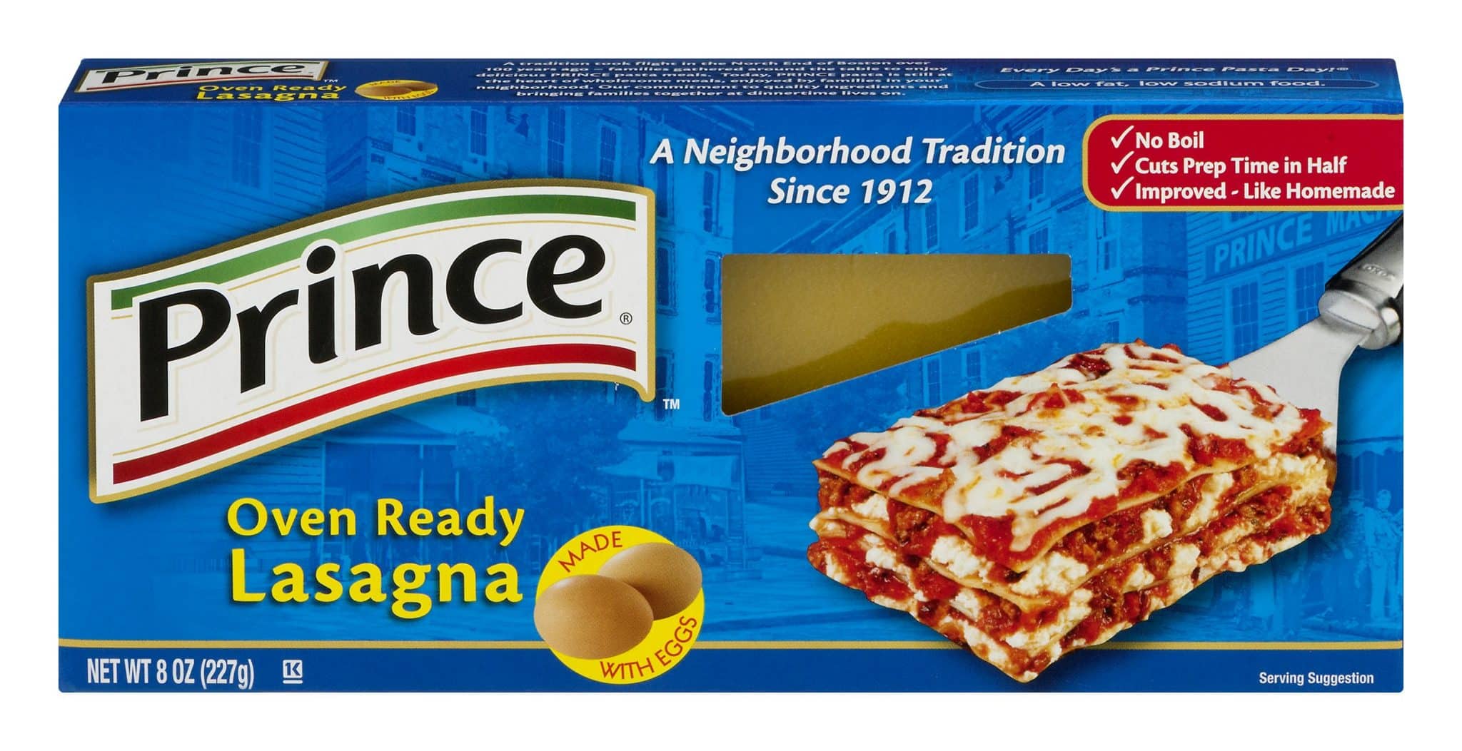 Prince Oven Ready Lasagna