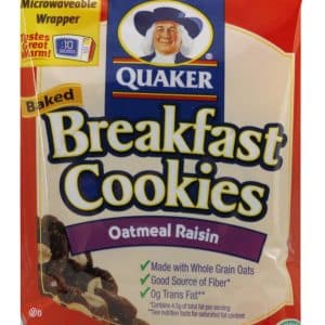 Quaker Fruit & Oatmeal Bfstcookie Oatmeal Raisin 84.48Z/1