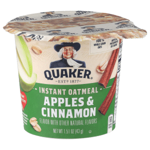 Quaker Apples & Cinnamon Instant Oatmeal