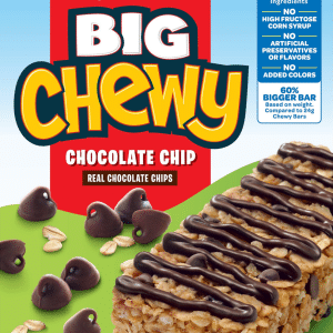 Quaker Big Chewy Value Pack Chocolate Chip Granola Bars 14 ea