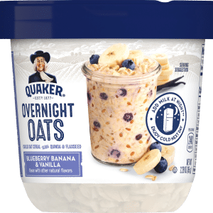 Quaker Blueberry Banana & Vanilla Overnight Oats
