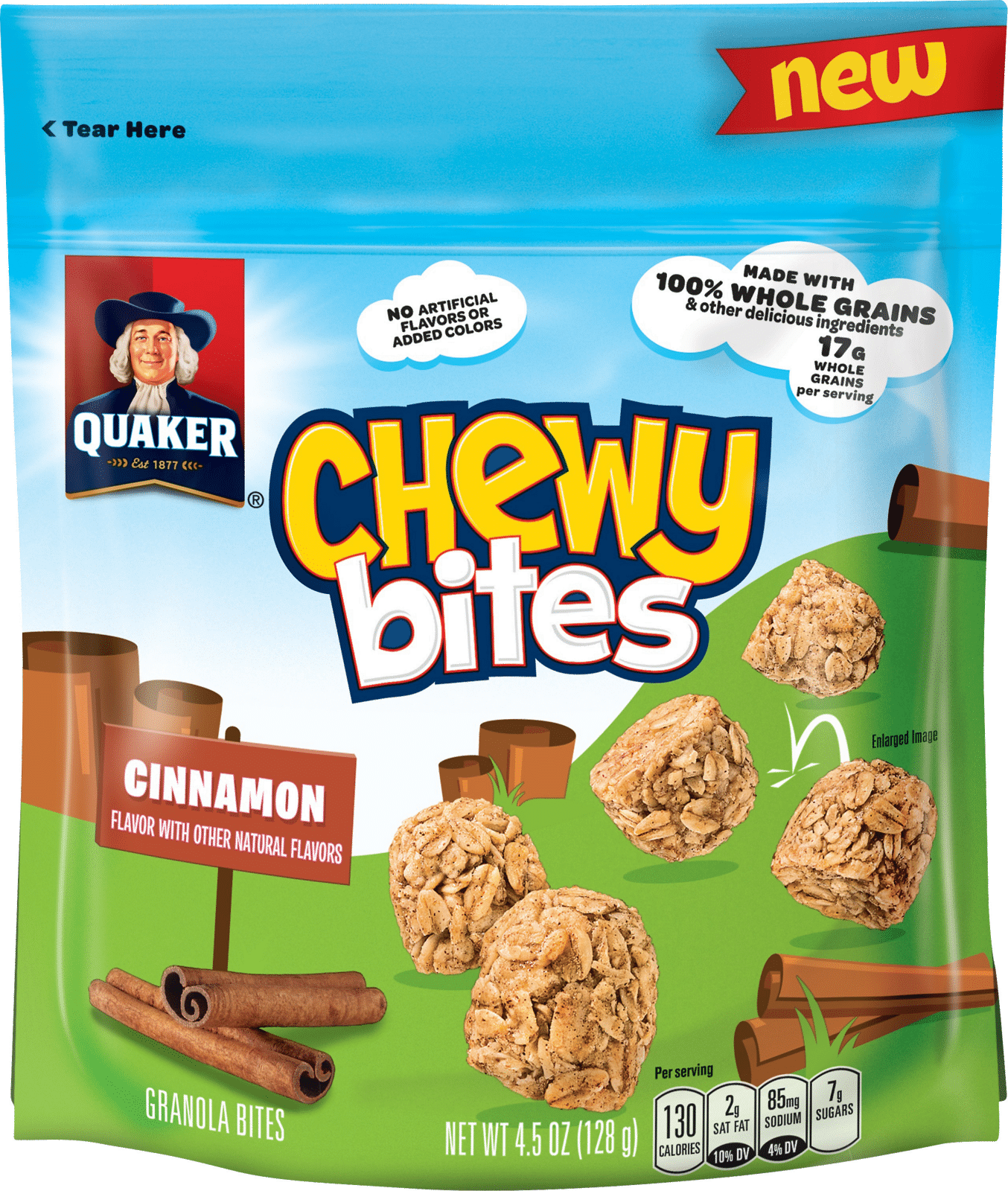 Quaker Chewy Cinnamon Granola Bites