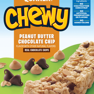 Quaker Chewy Value Pack Peanut Butter Chocolate Chip Granola Bars 18 ea