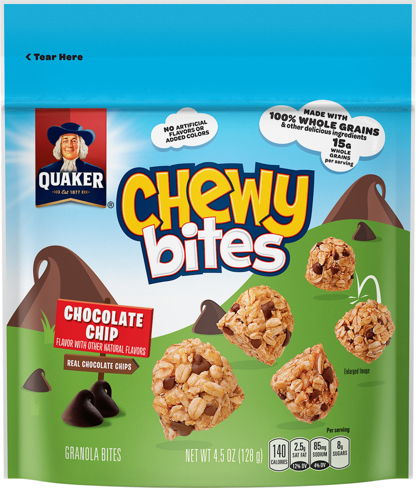 Quaker Chocolate Chip Chewy Bites