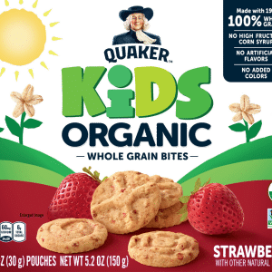 Quaker Kids Organic Strawberry Whole Grain Bites 5 ea