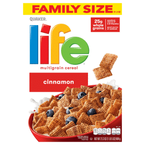 Quaker Family Size Multigrain Cinnamon Cereal
