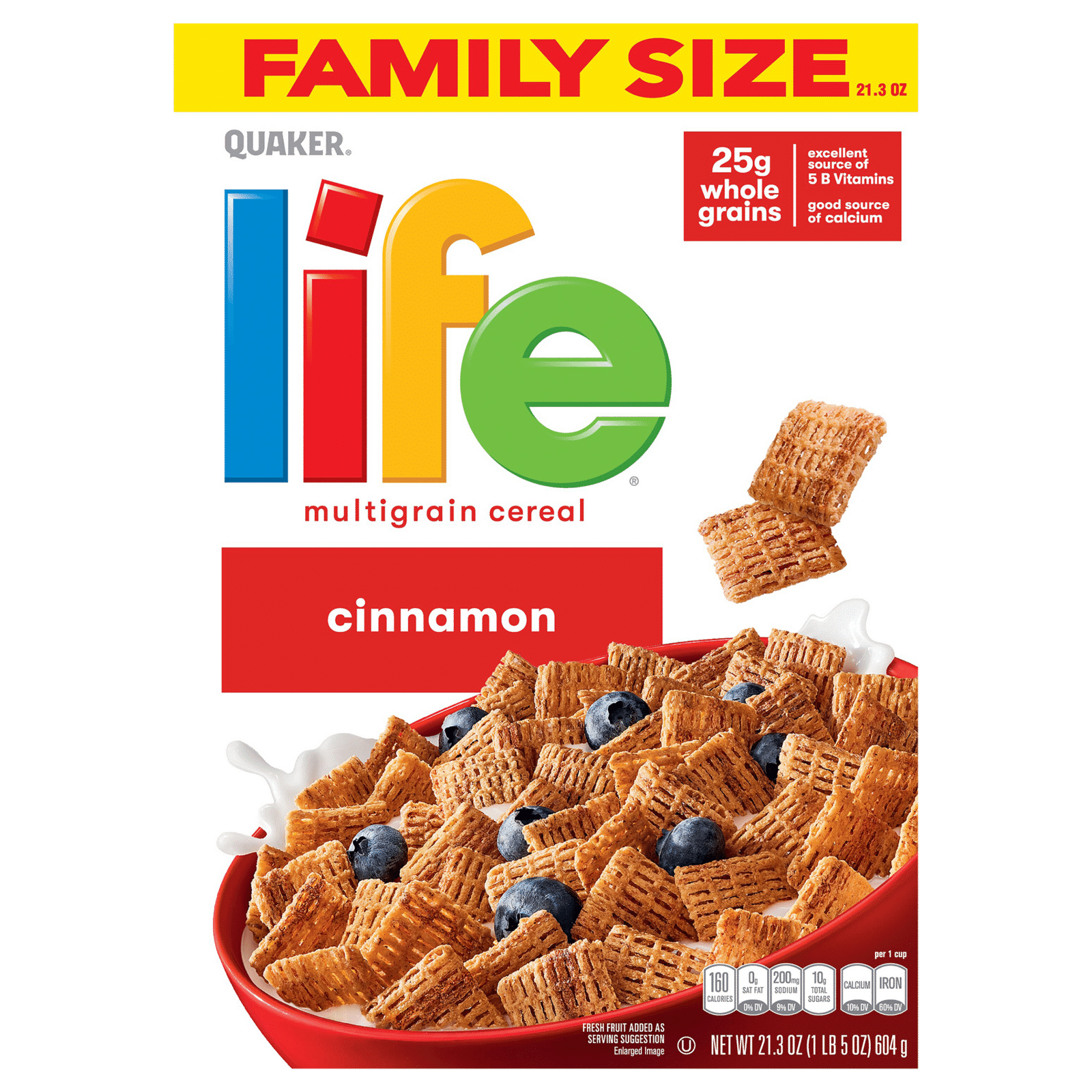 Quaker Family Size Multigrain Cinnamon Cereal