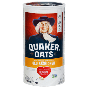 Quaker Oats 100% Whole Grain Old Fashioned Oats