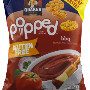 Quaker Popped Gluten Free Rice Snacks BBQ Flavor