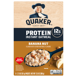 Quaker Protein Instant Oatmeal Banana Nut
