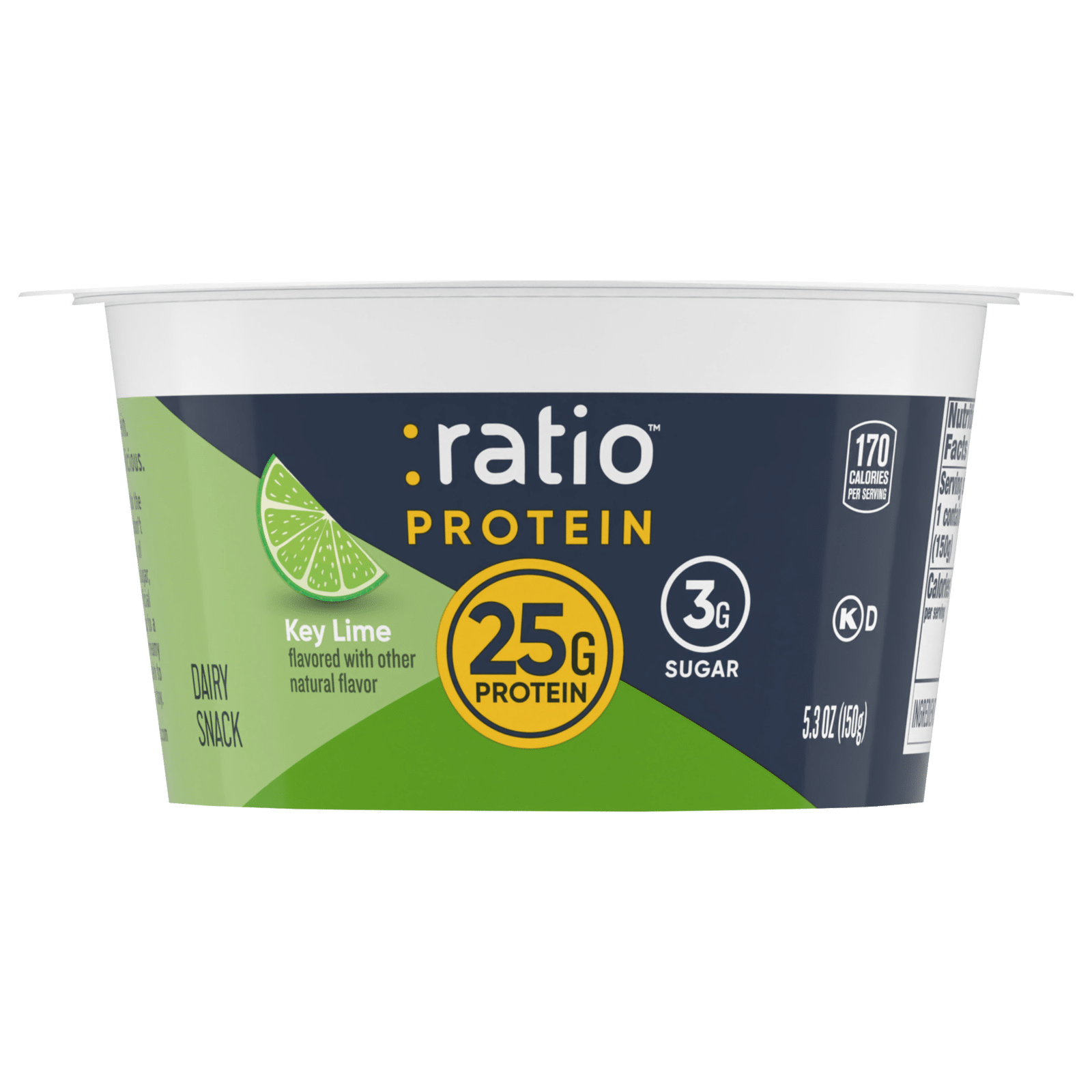 :ratio Protein Key Lime Dairy Snack