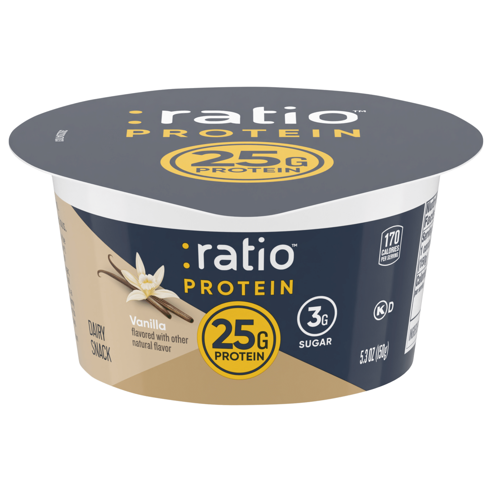 :ratio Protein Dairy Snack Vanilla