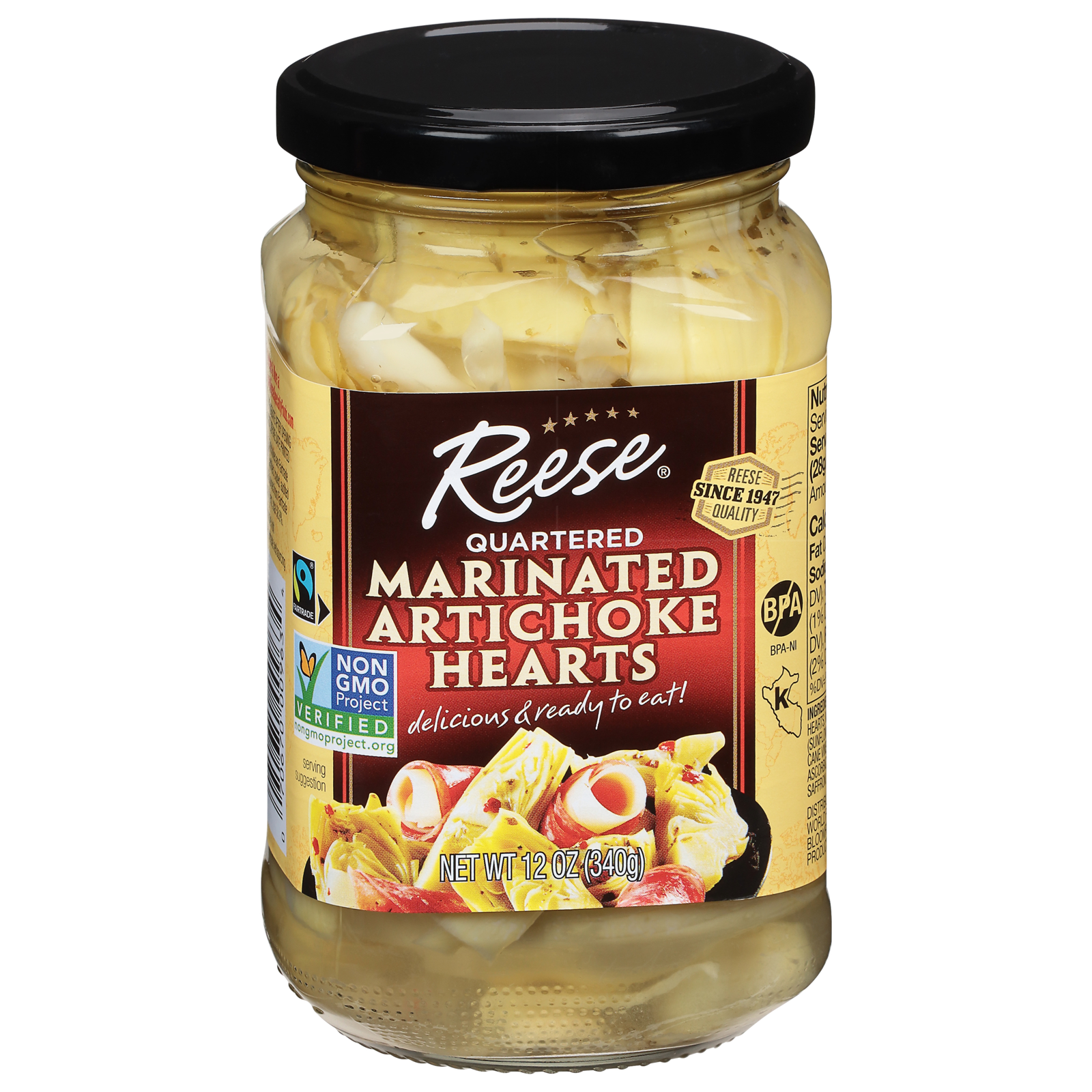 Reese Marinated Quartered Artichoke Hearts