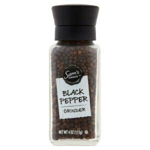 Sam's Choice Black Pepper Grinder