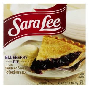 Sara Lee Blueberry Pie