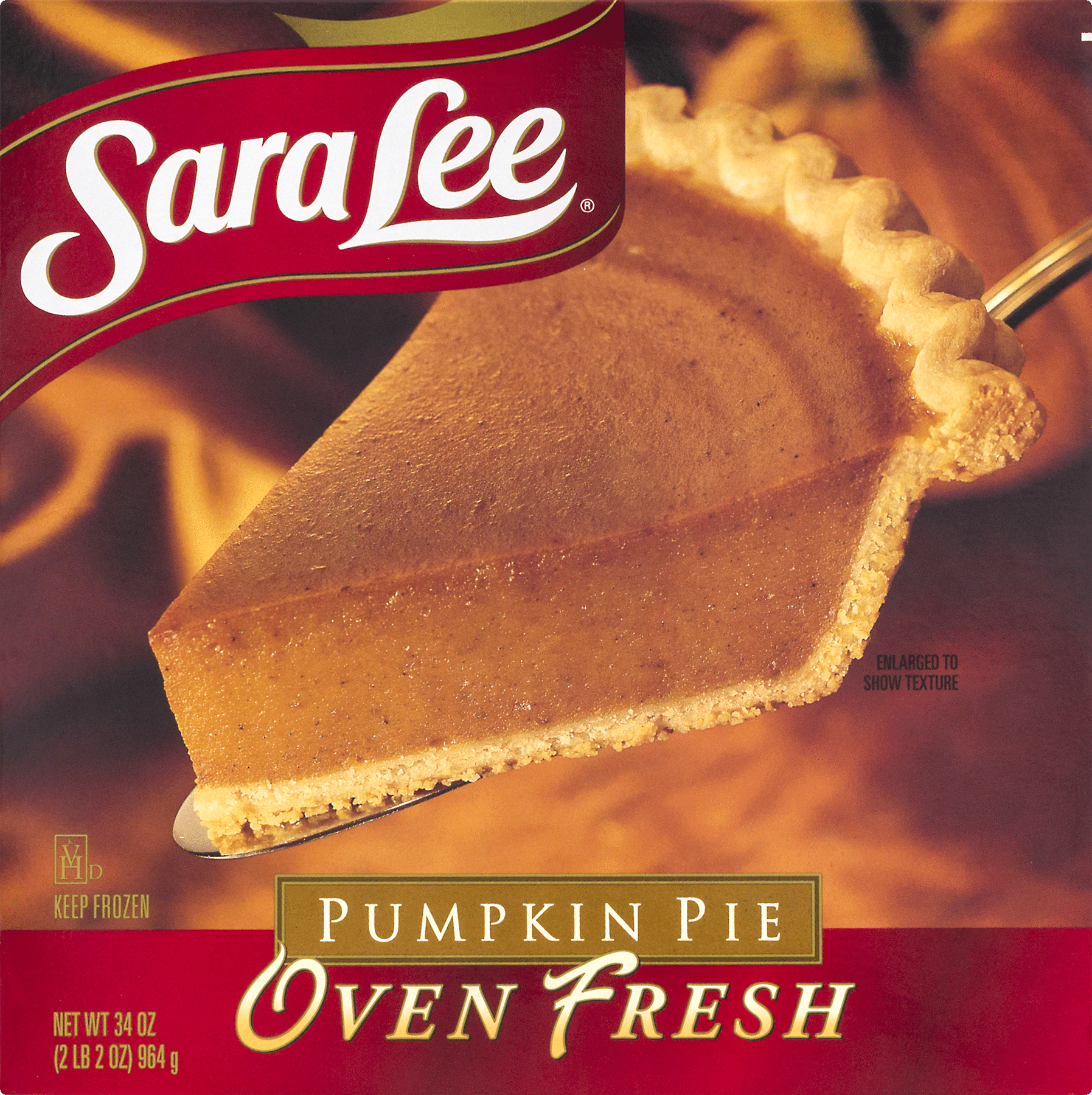 Sara Lee Whole Pumpkin Pie