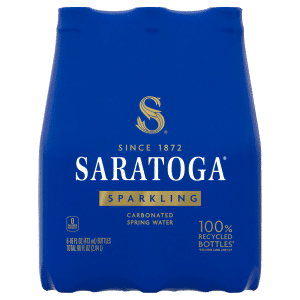 Saratoga Sparkling Carbonated Spring Water