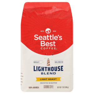 Seattle's Best Coffee Lighthouse Blend Light Roast Ground Coffee