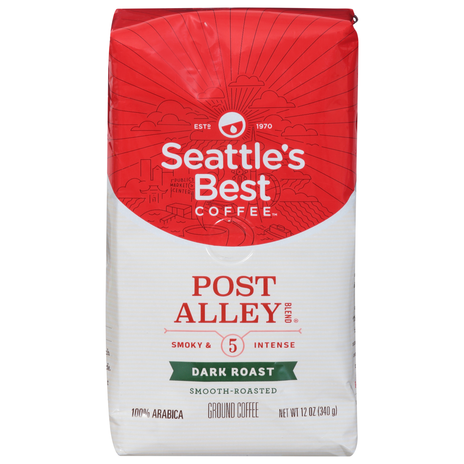 Seattle's Best Coffee Post Alley Blend Dark Roast Ground Coffee