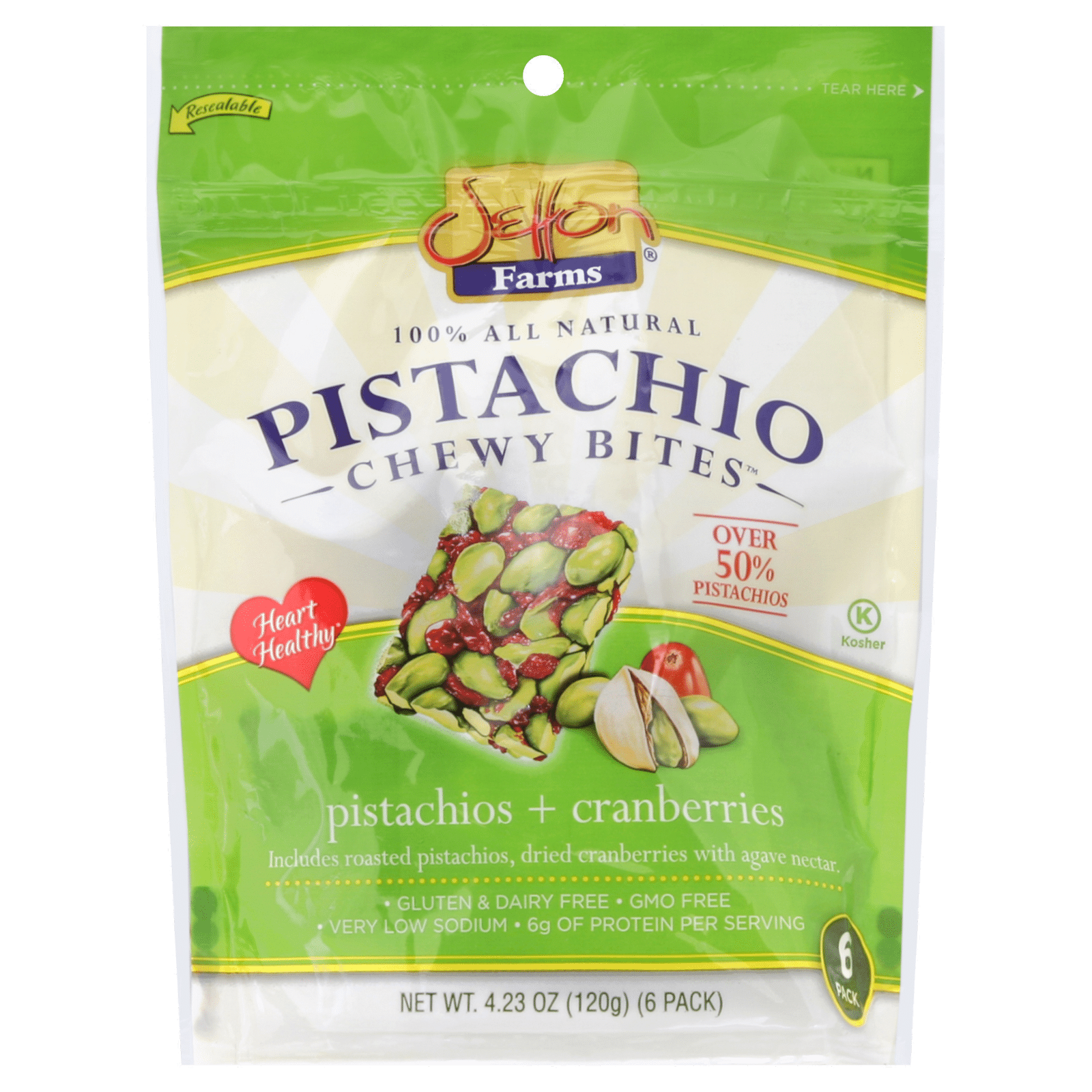 Setton Farms Pistachio Chewy Bites Pistachios + Cranberries