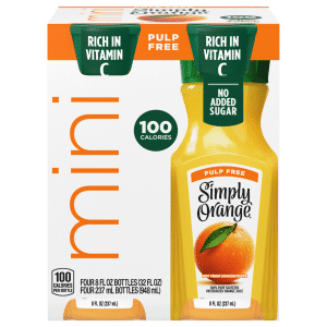 Simply Orange Pulp Free Orange Juice