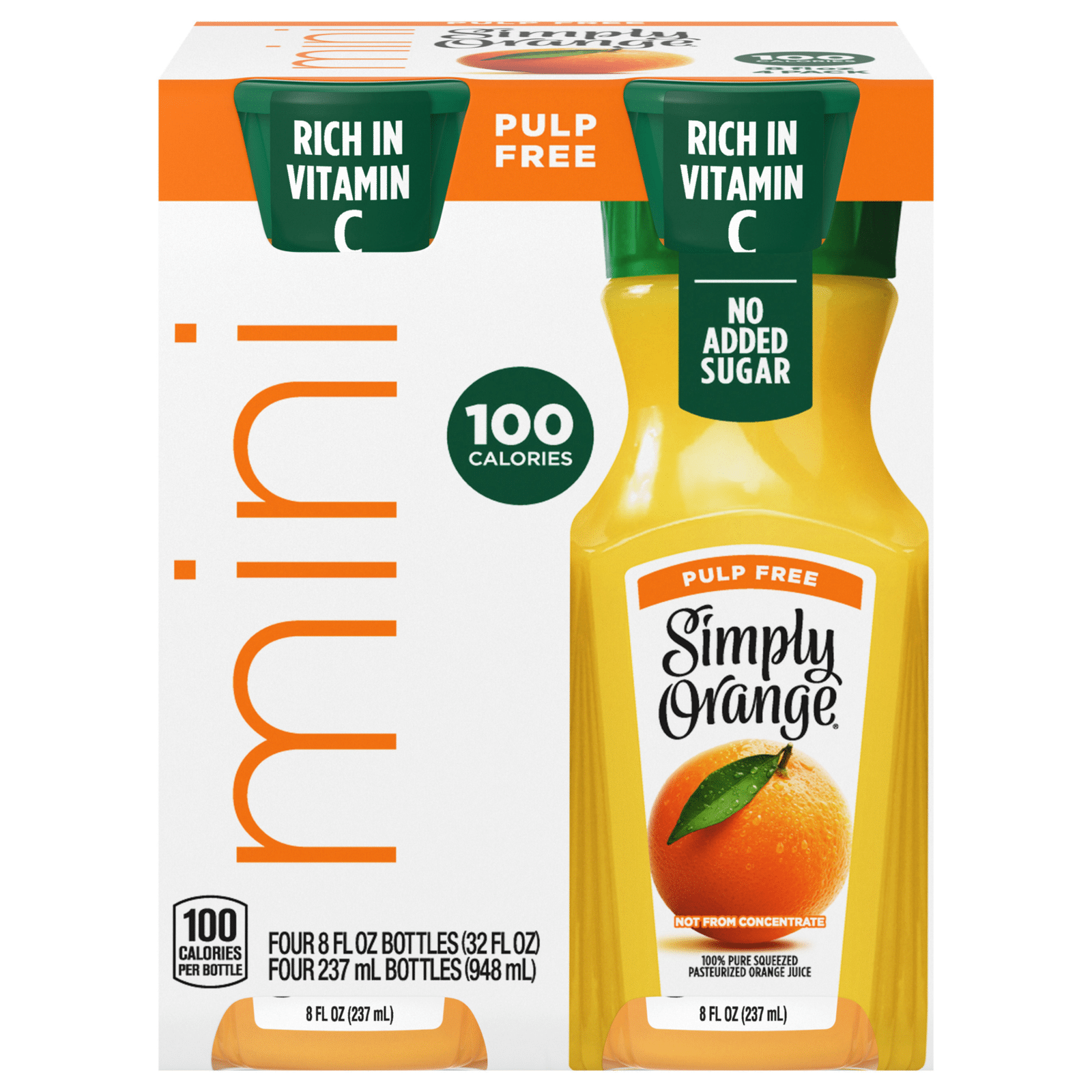 Simply Orange Pulp Free Orange Juice
