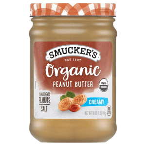 Smucker's Peanut Butter Creamy Organic