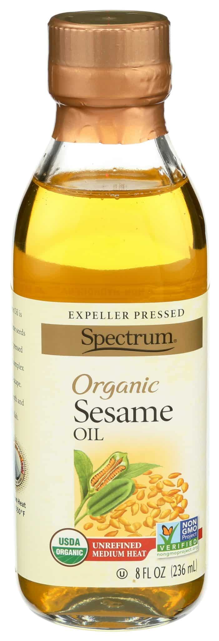 Spectrum Naturals Organic Sesame Oil
