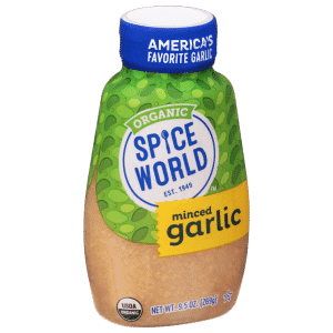 Spice World Minced Garlic Organic