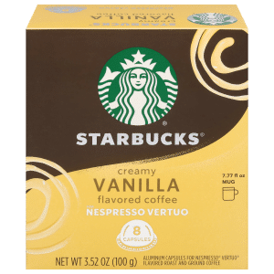 Starbucks Creamy Vanilla Flavored Coffee